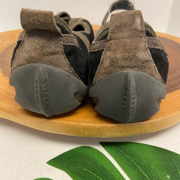 Merrell Circuit Color Block Leather Outdoor Athletic Ballet Flats - Picture 6 of 9